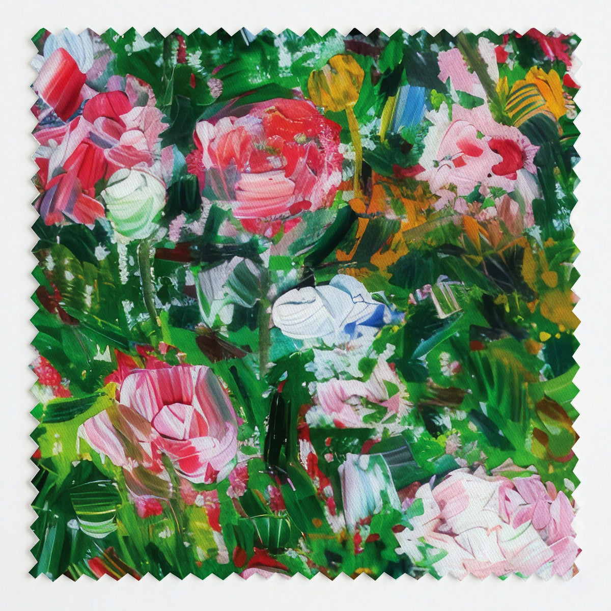 Chaucer Floral - Fabric - Painted Paper