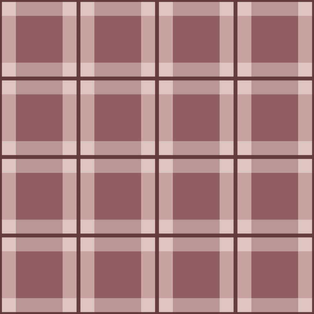 Check Please! - Burgundy Wallpaper - Painted Paper