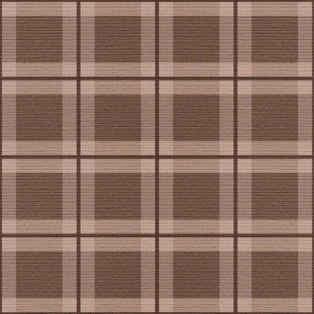 Check Please! - Chocolate Faux Grasscloth Wallpaper - Painted Paper