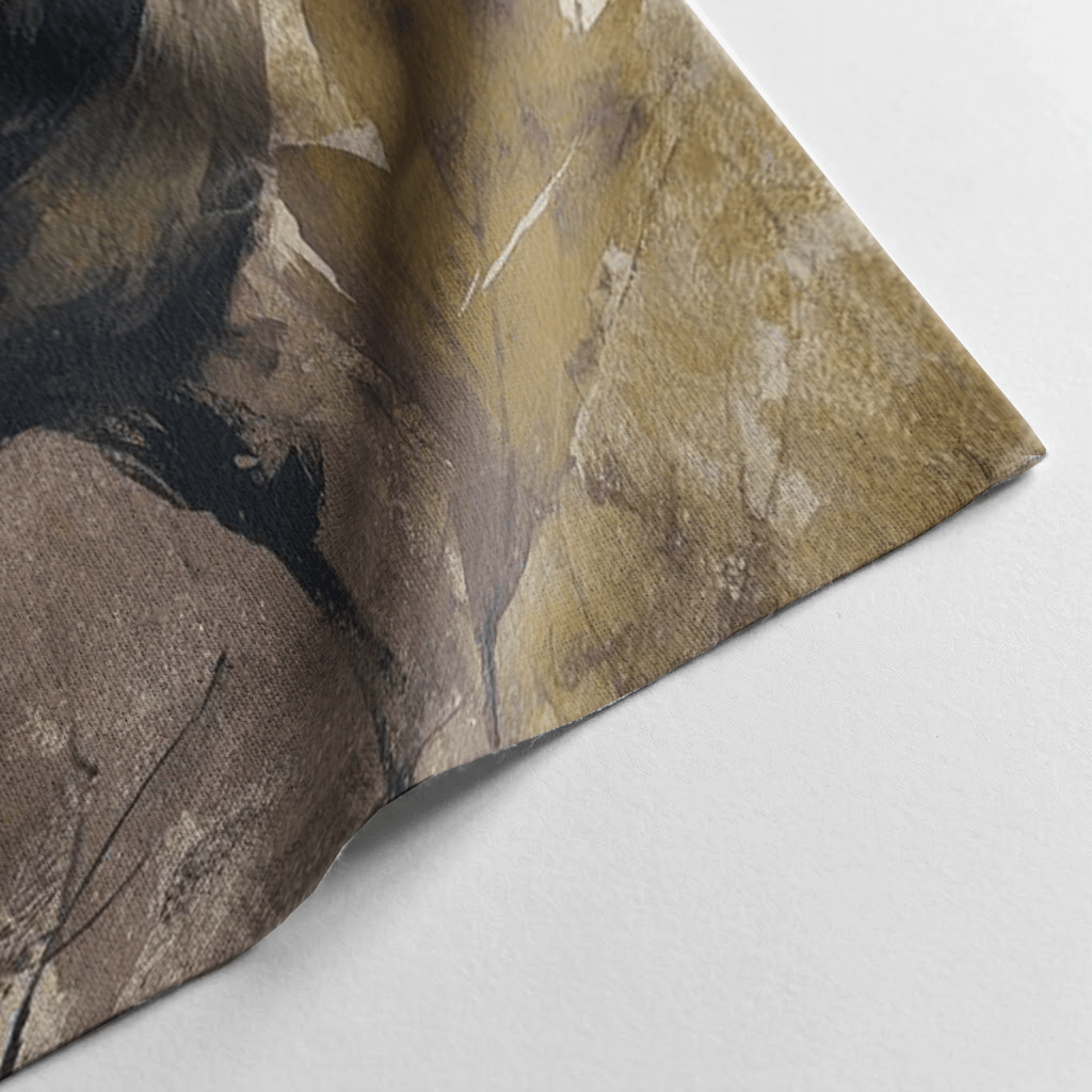 Chickadee Gathering - Tapestry - Painted Paper