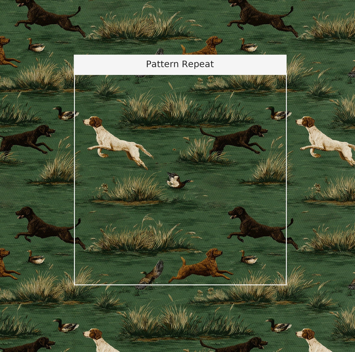 Chip & Retrieve - Fabric - Painted Paper