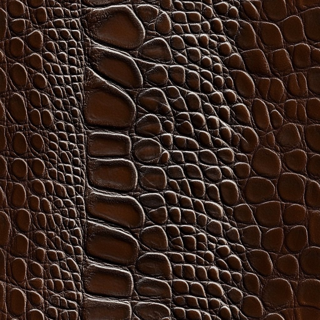 Chocolate Croc - Painted Paper