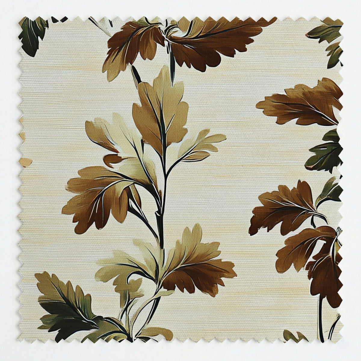 Chrysanthemum Charm - Fabric - Painted Paper