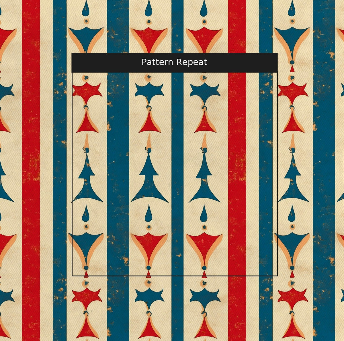 Cirque Royale - Fabric - Painted Paper