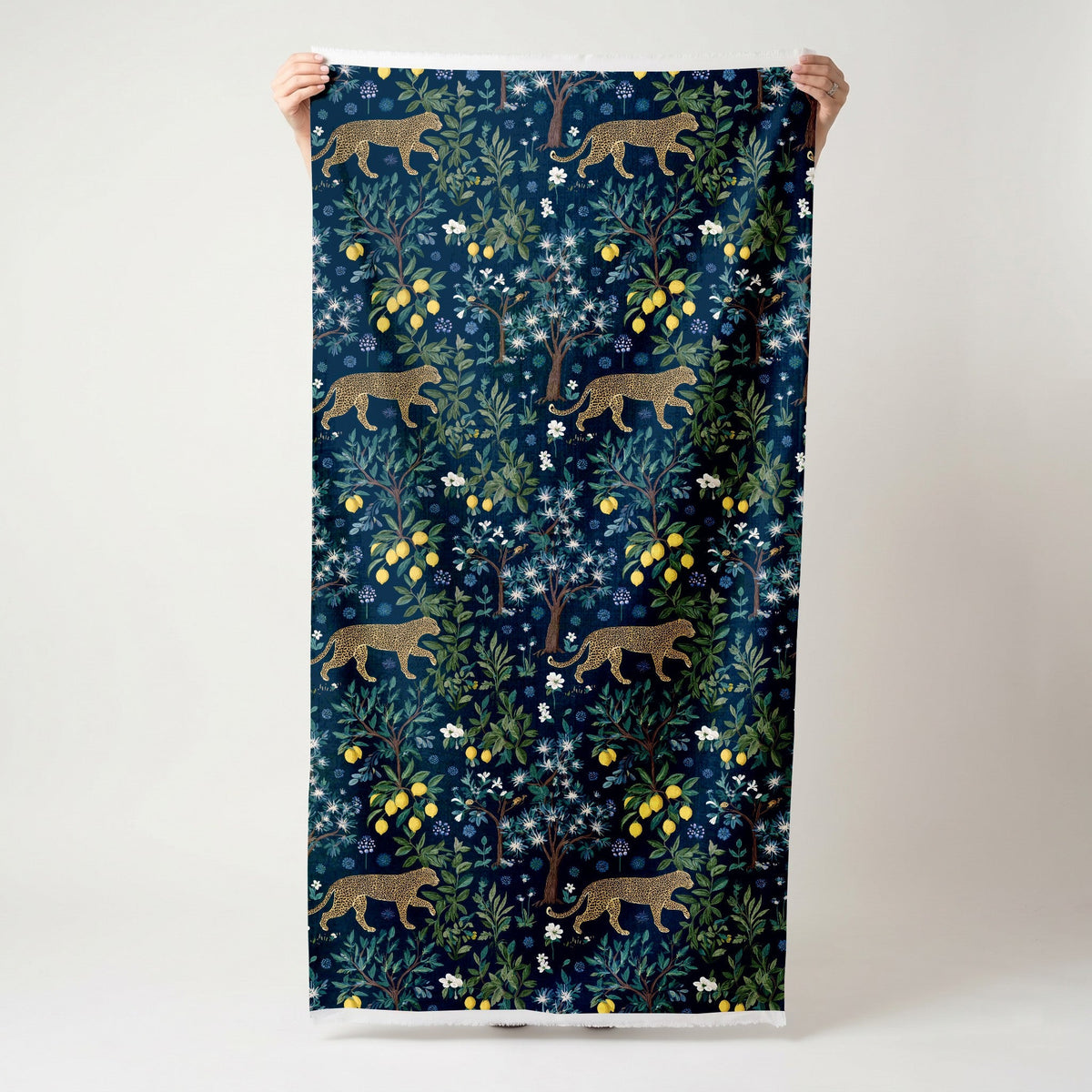 Citrus Panthera - Fabric - Painted Paper