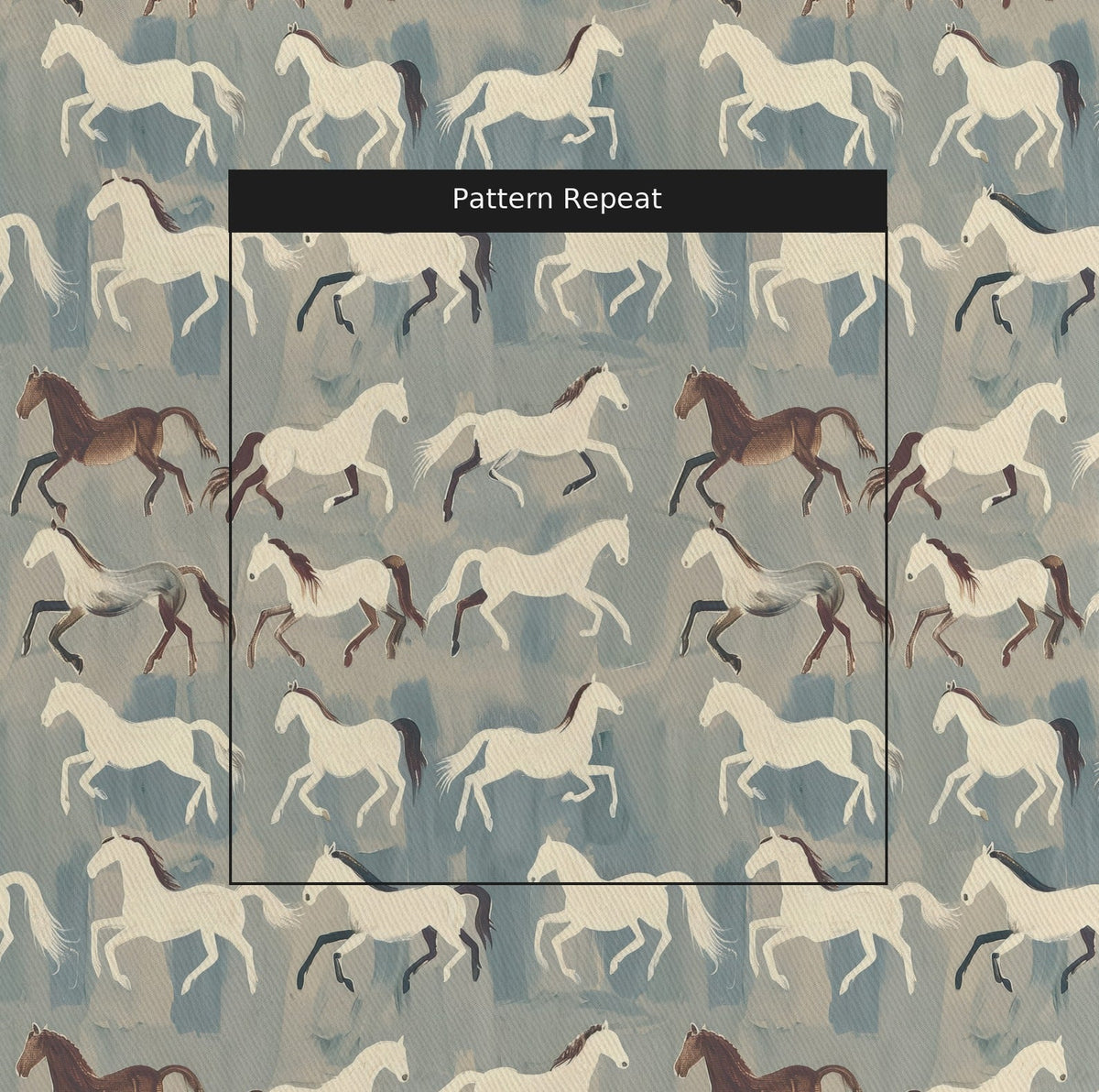 Claire's Corral - Fabric - Painted Paper