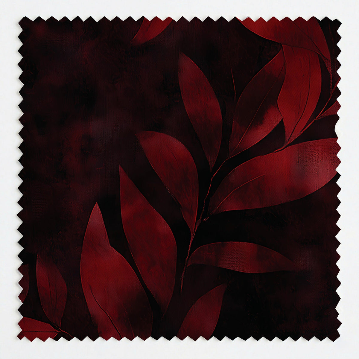 Claret Vine - Fabric - Painted Paper