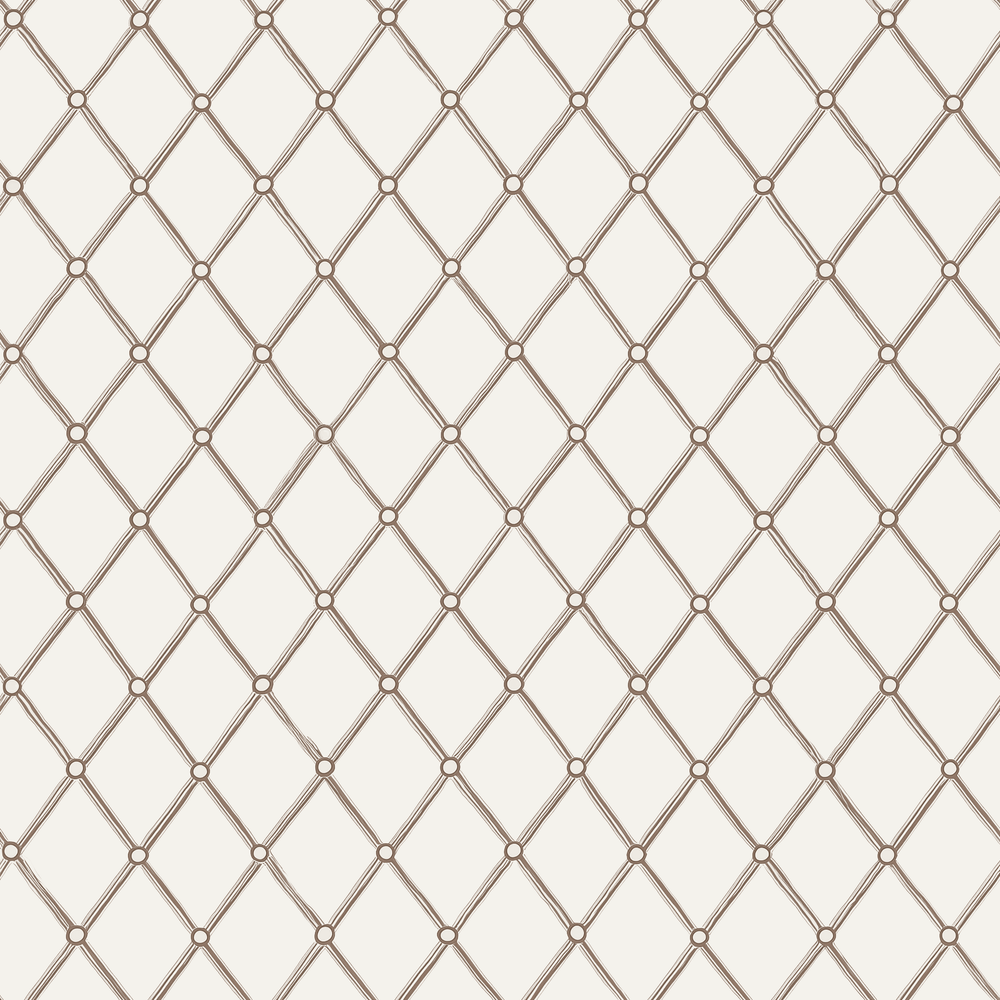 Classic Lattice Wallpaper - Painted Paper