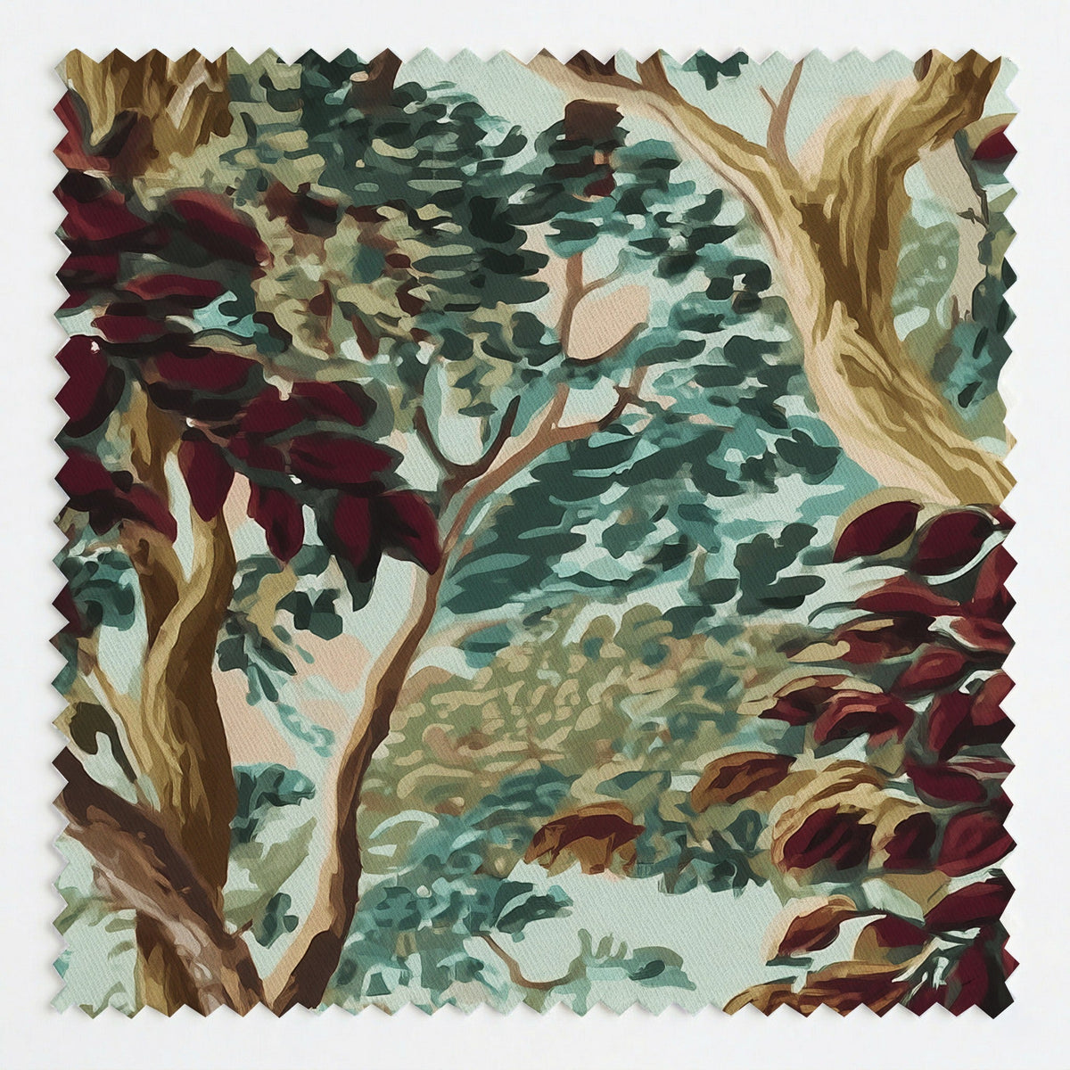 Claudia - Fabric - Painted Paper