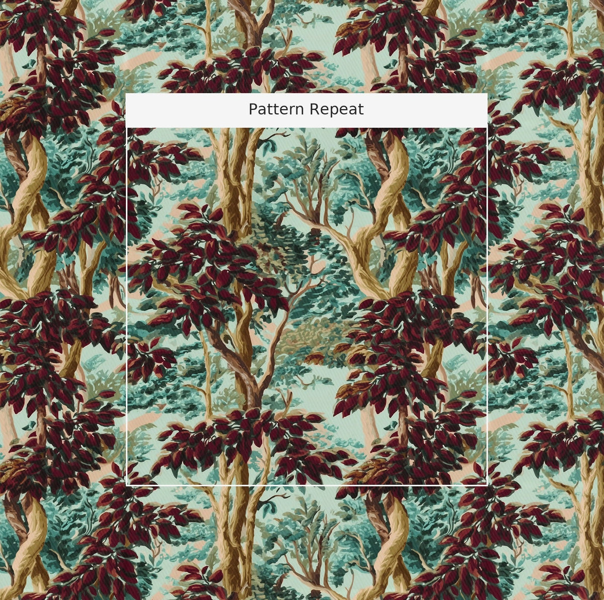 Claudia - Fabric - Painted Paper