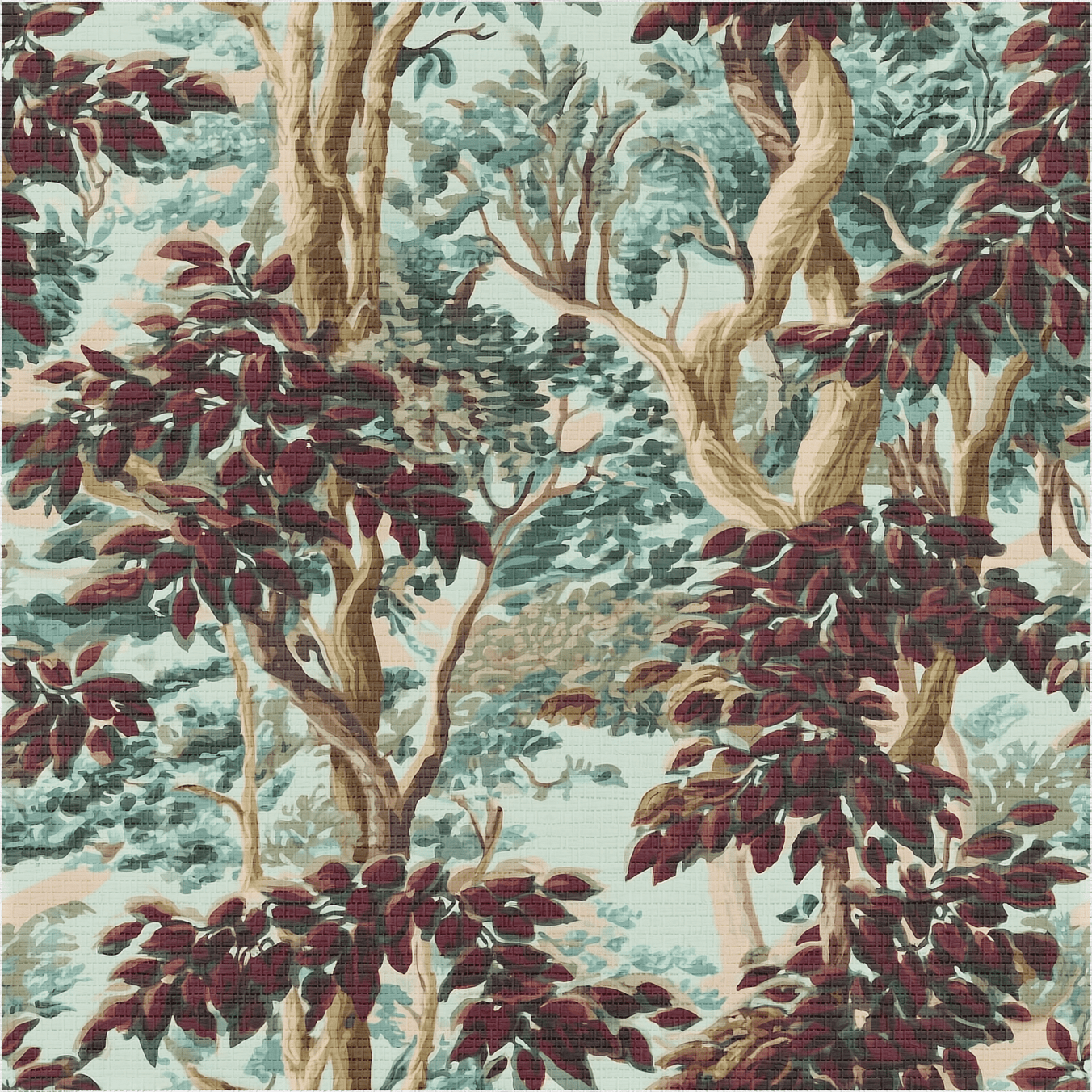 Claudia Faux Grasscloth Wallpaper - Painted Paper