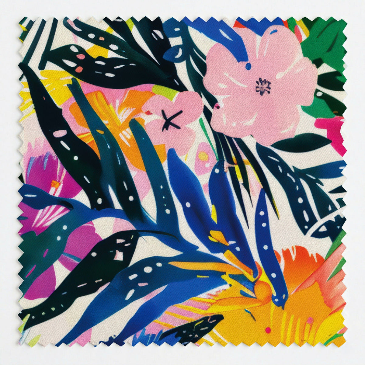 Clementine - Fabric - Painted Paper