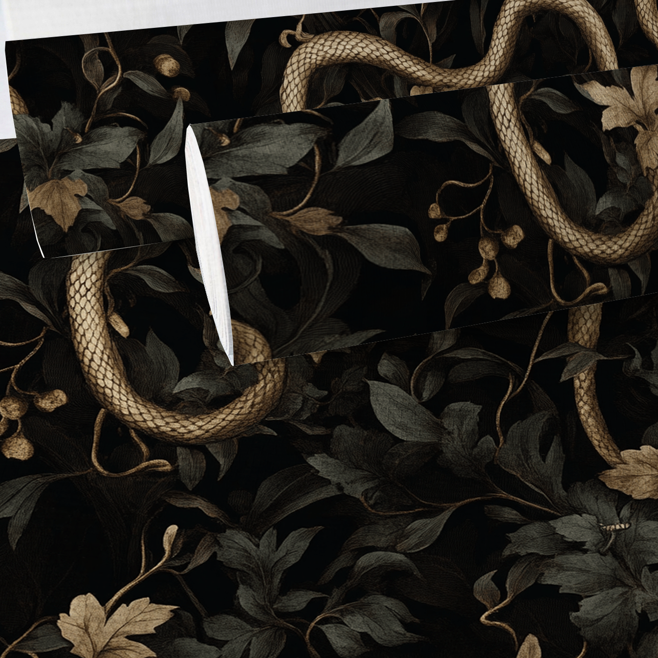 Cleopatra Faux Grasscloth Wallpaper