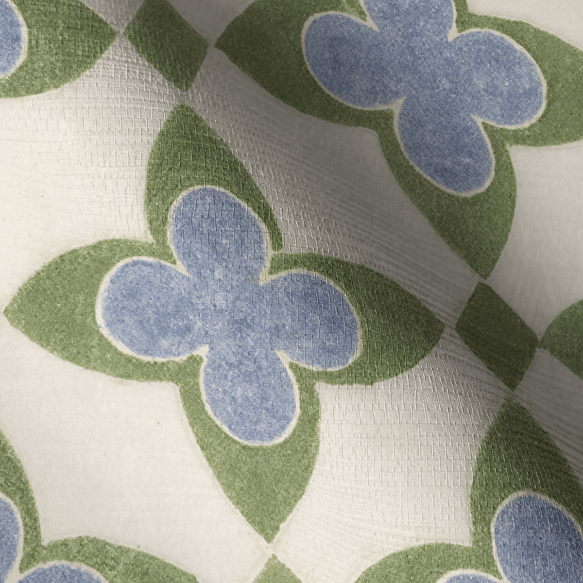 Clover Club Faux Grasscloth Wallpaper - Painted Paper