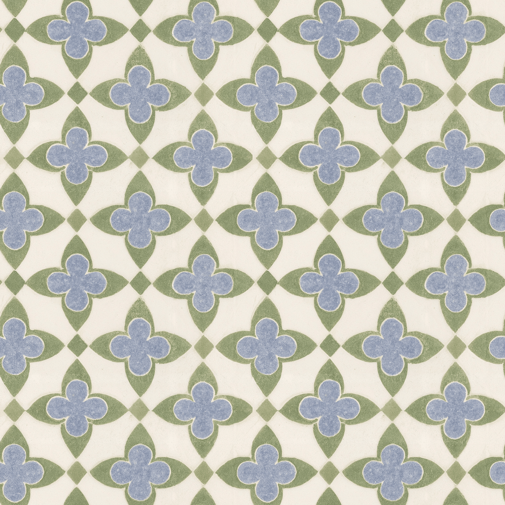 Clover Club Wallpaper - Painted Paper