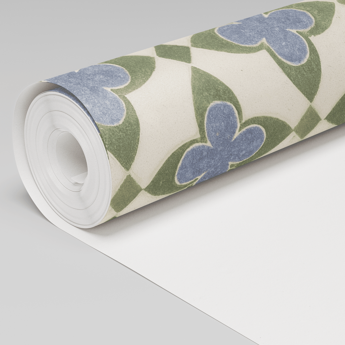 Clover Club Wallpaper - Painted Paper