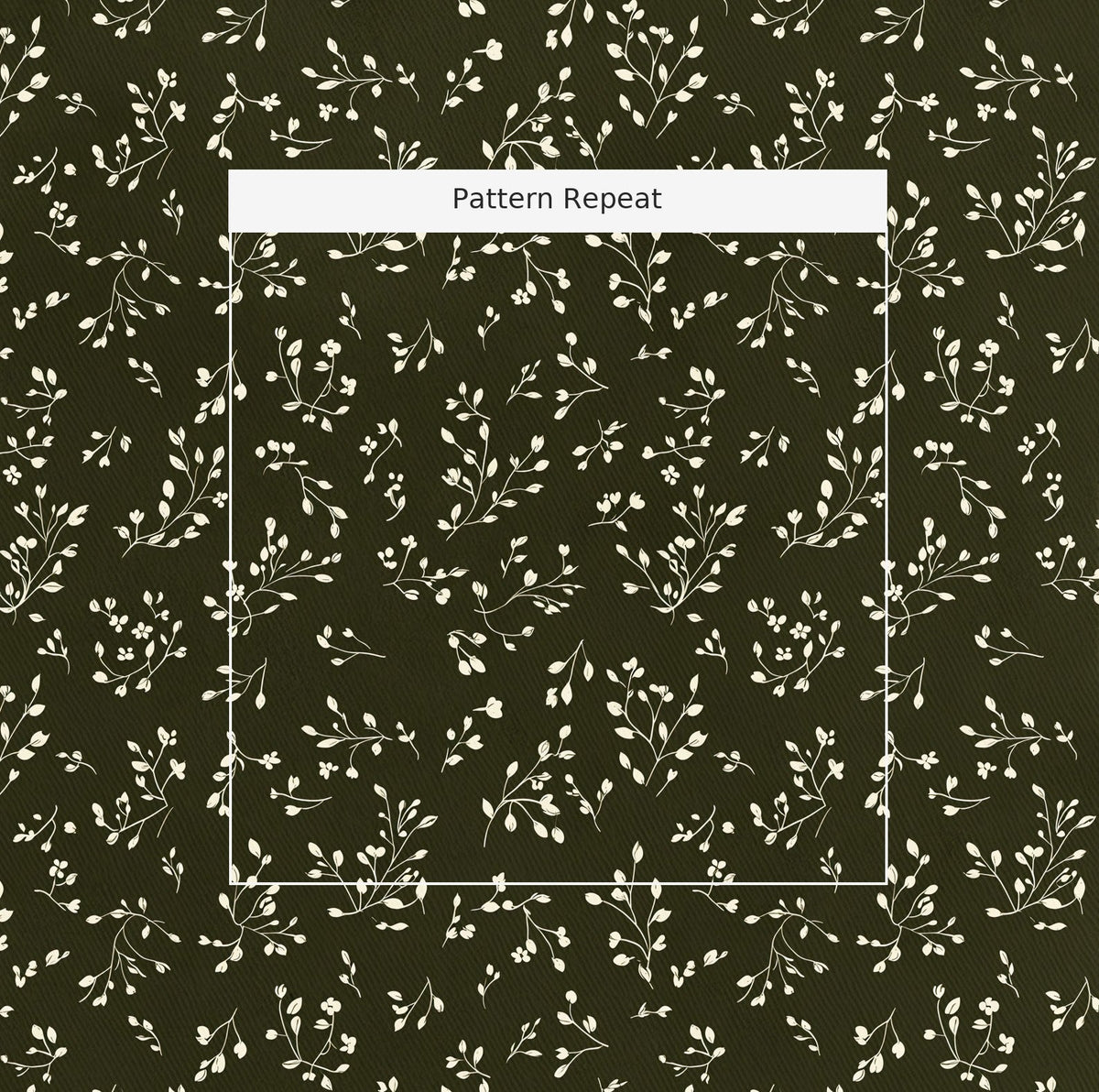 Clover - Fabric - Painted Paper