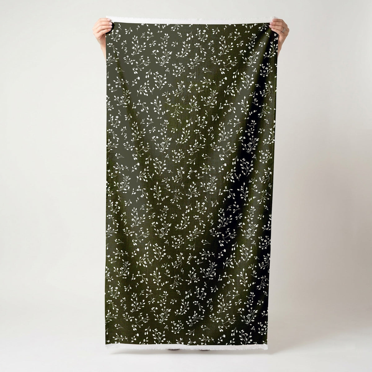 Clover - Fabric - Painted Paper