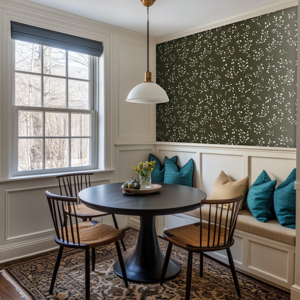 Clover Wallpaper - Painted Paper