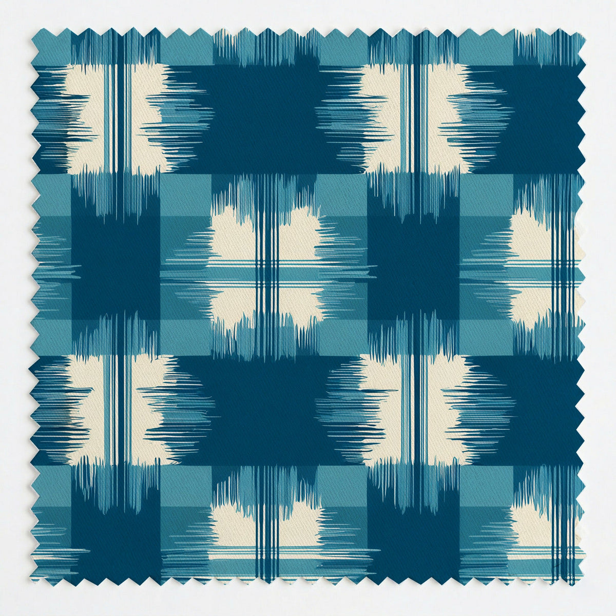 Coastal Patchwork - Fabric - Painted Paper