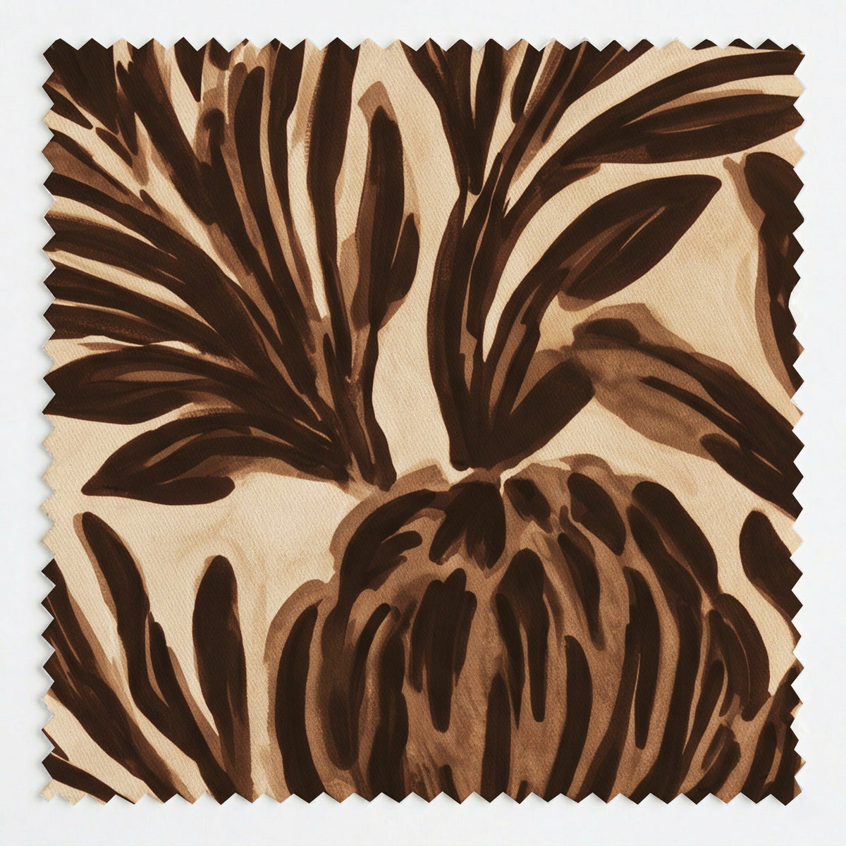 Cocoa Protea - Fabric - Painted Paper