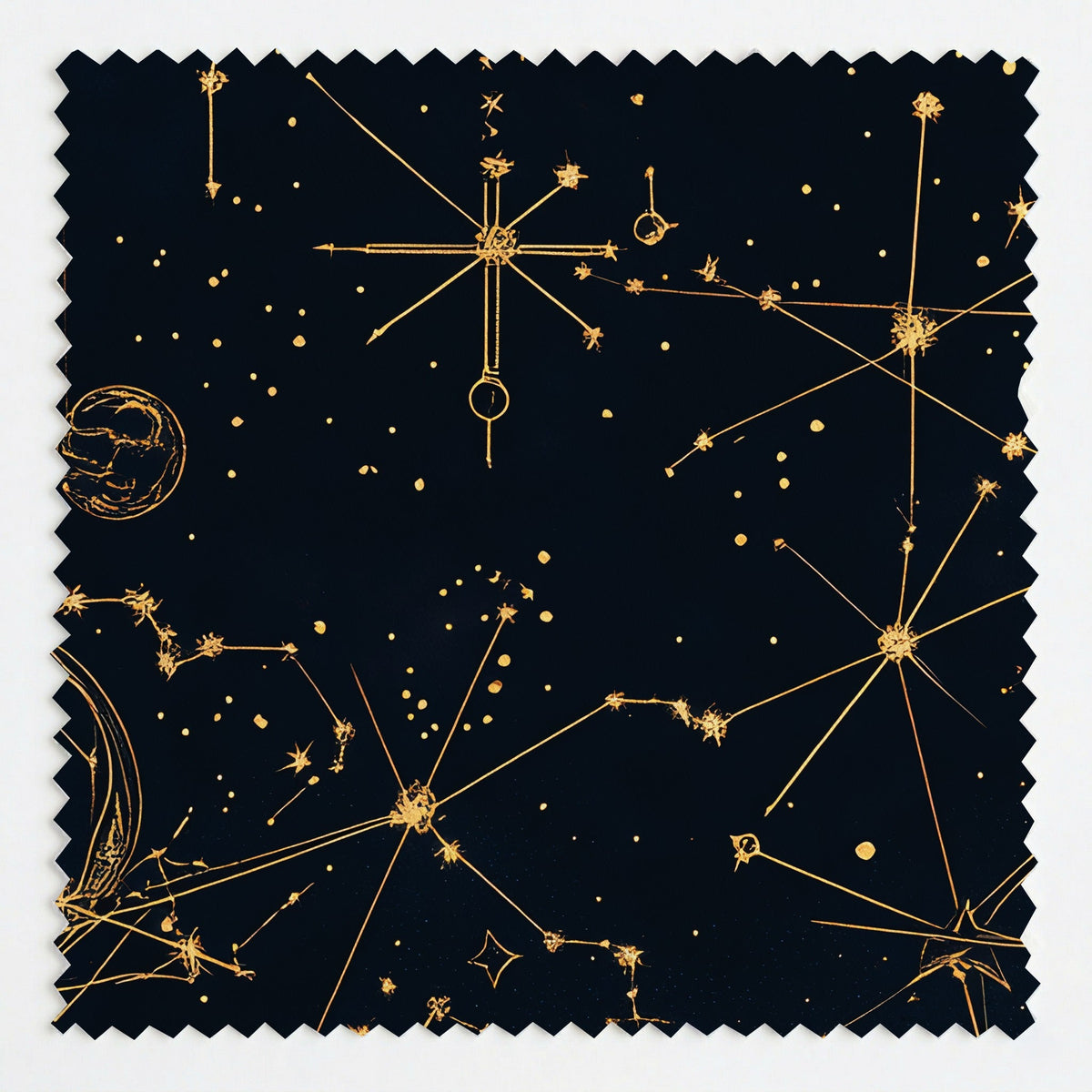 Constellation - Fabric - Painted Paper