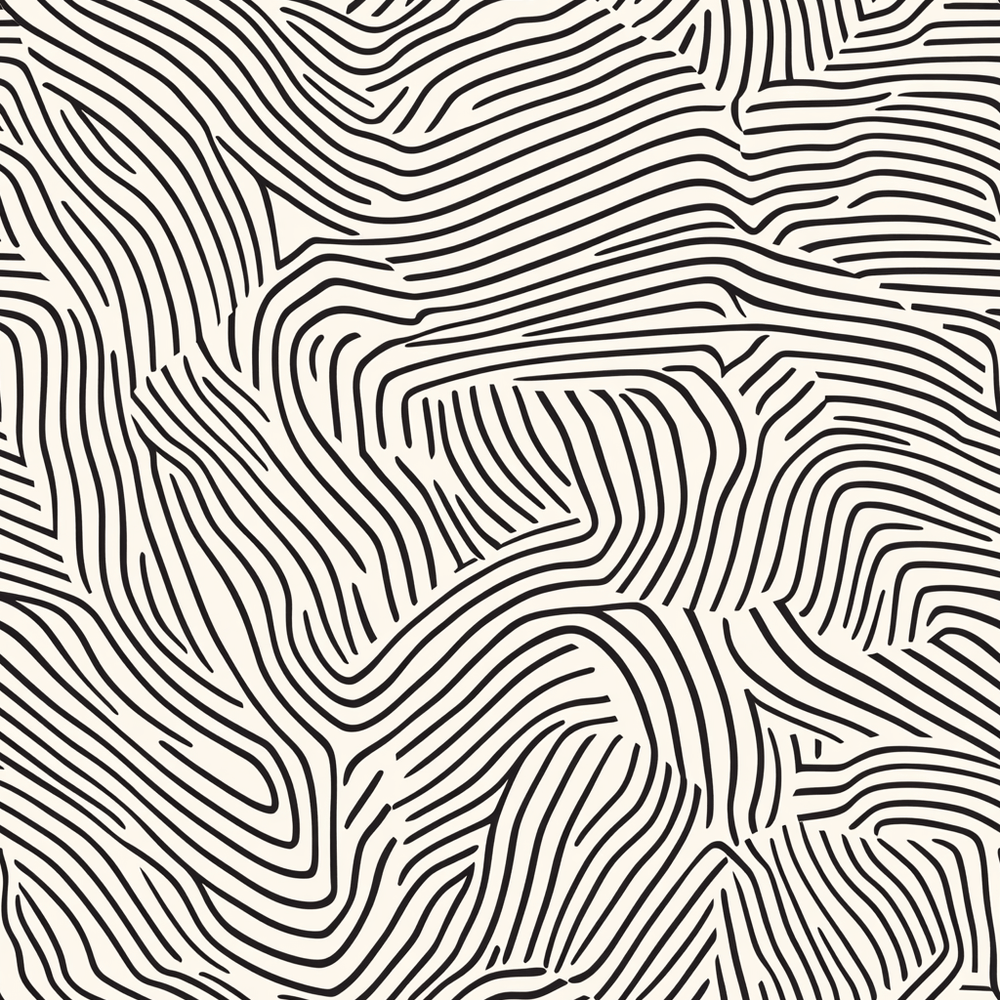Contour Wallpaper - Painted Paper