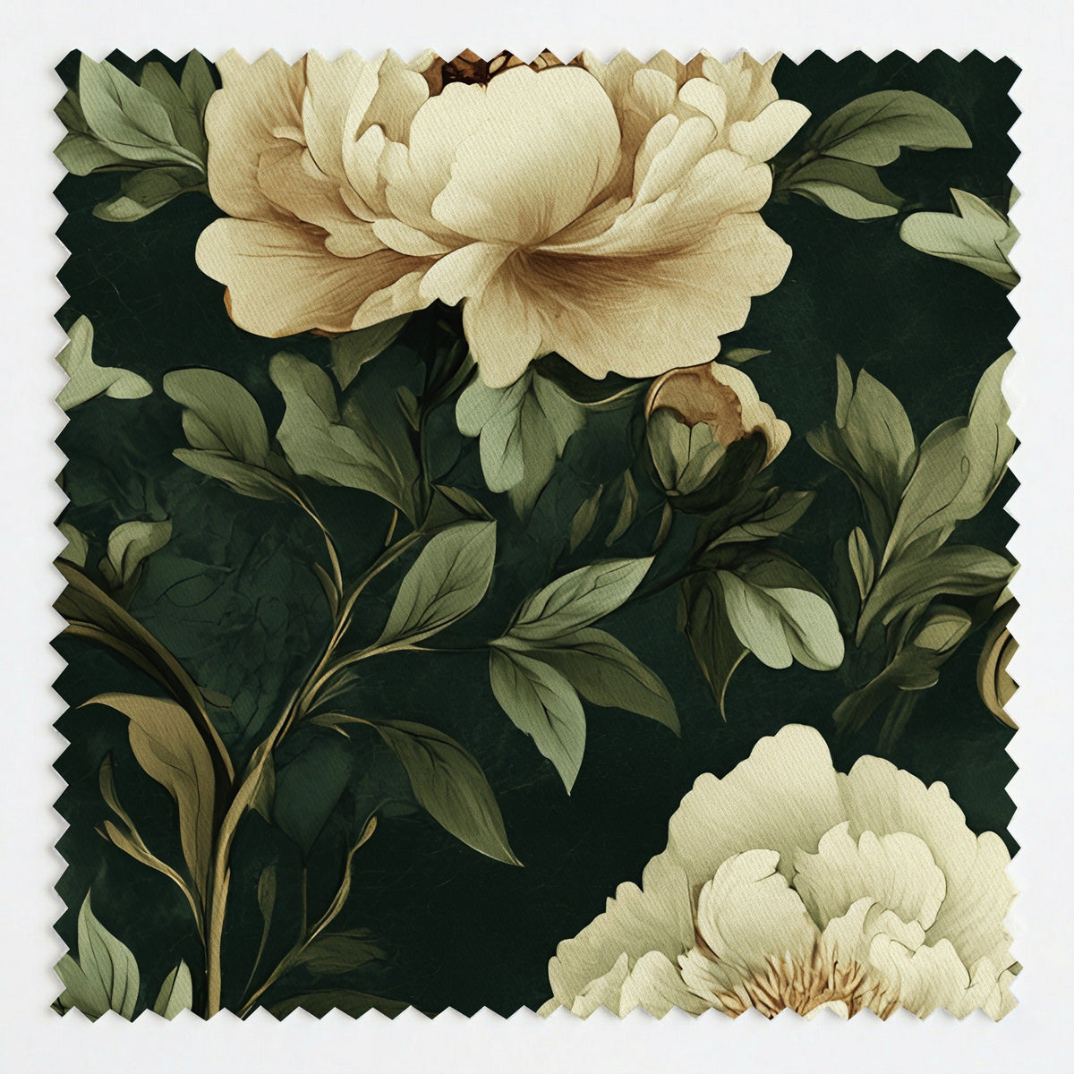 Cora - Fabric - Painted Paper