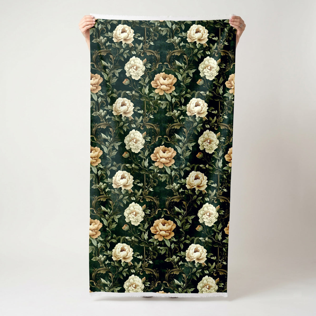 Cora - Fabric - Painted Paper