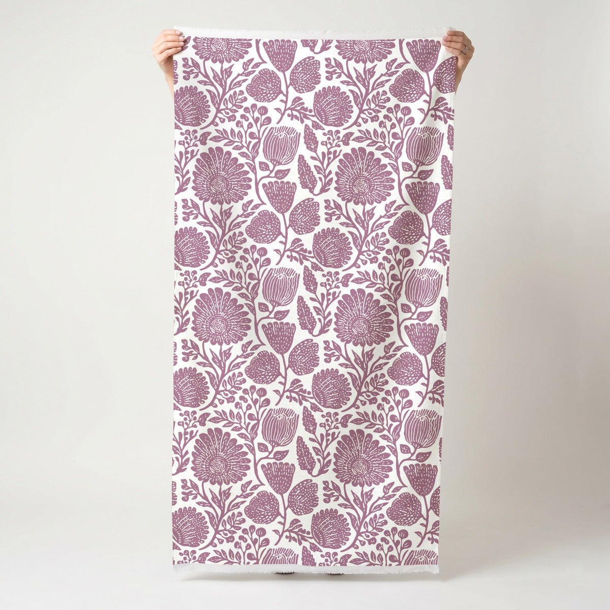 Corazón - Fabric - Painted Paper