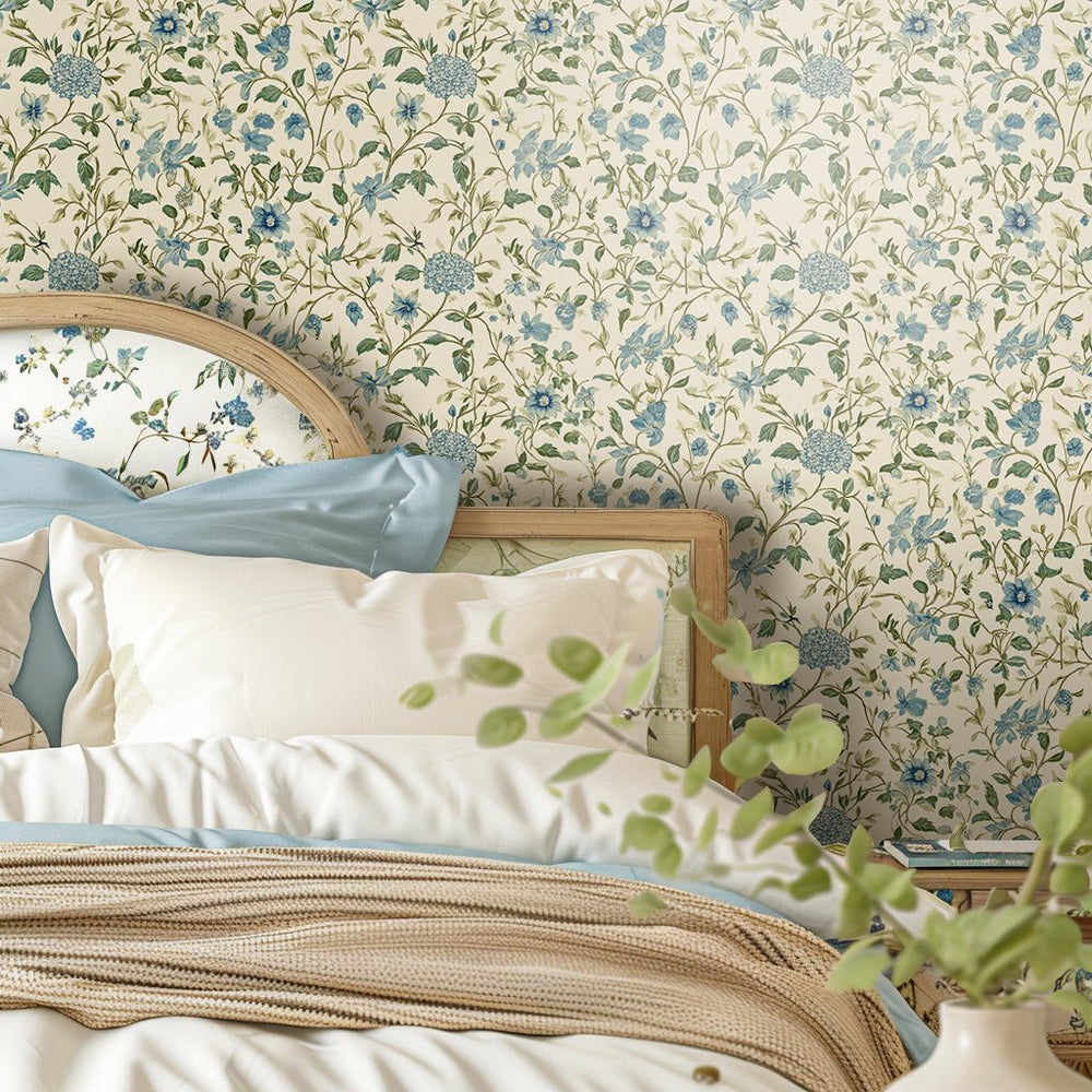 Cordelia Wallpaper - Painted Paper