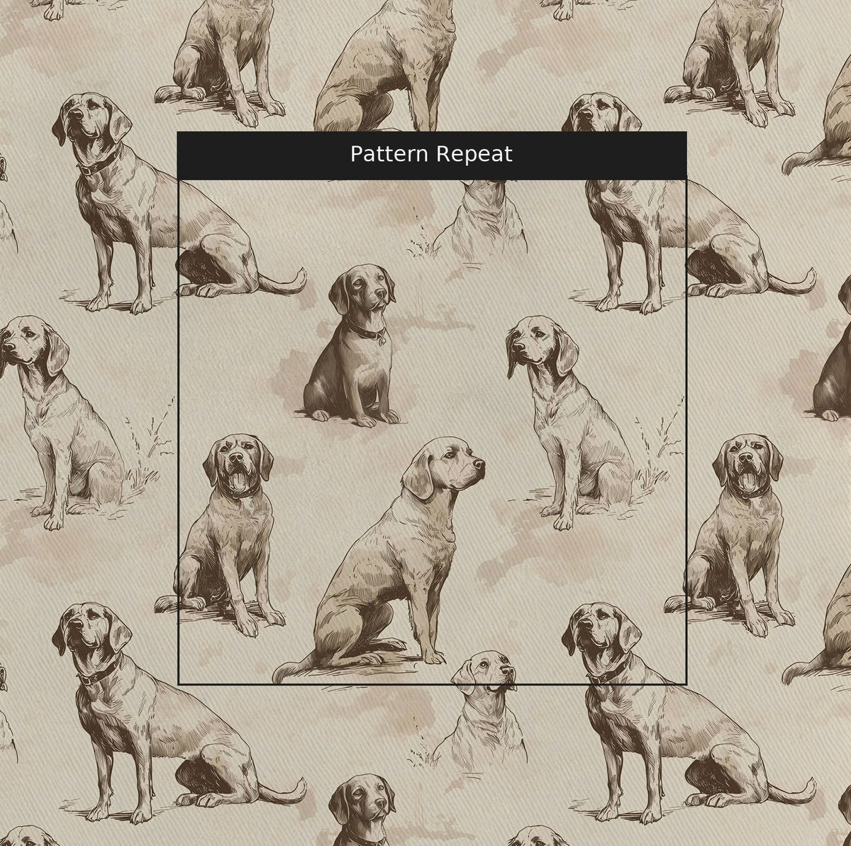 Country Companions - Fabric - Painted Paper