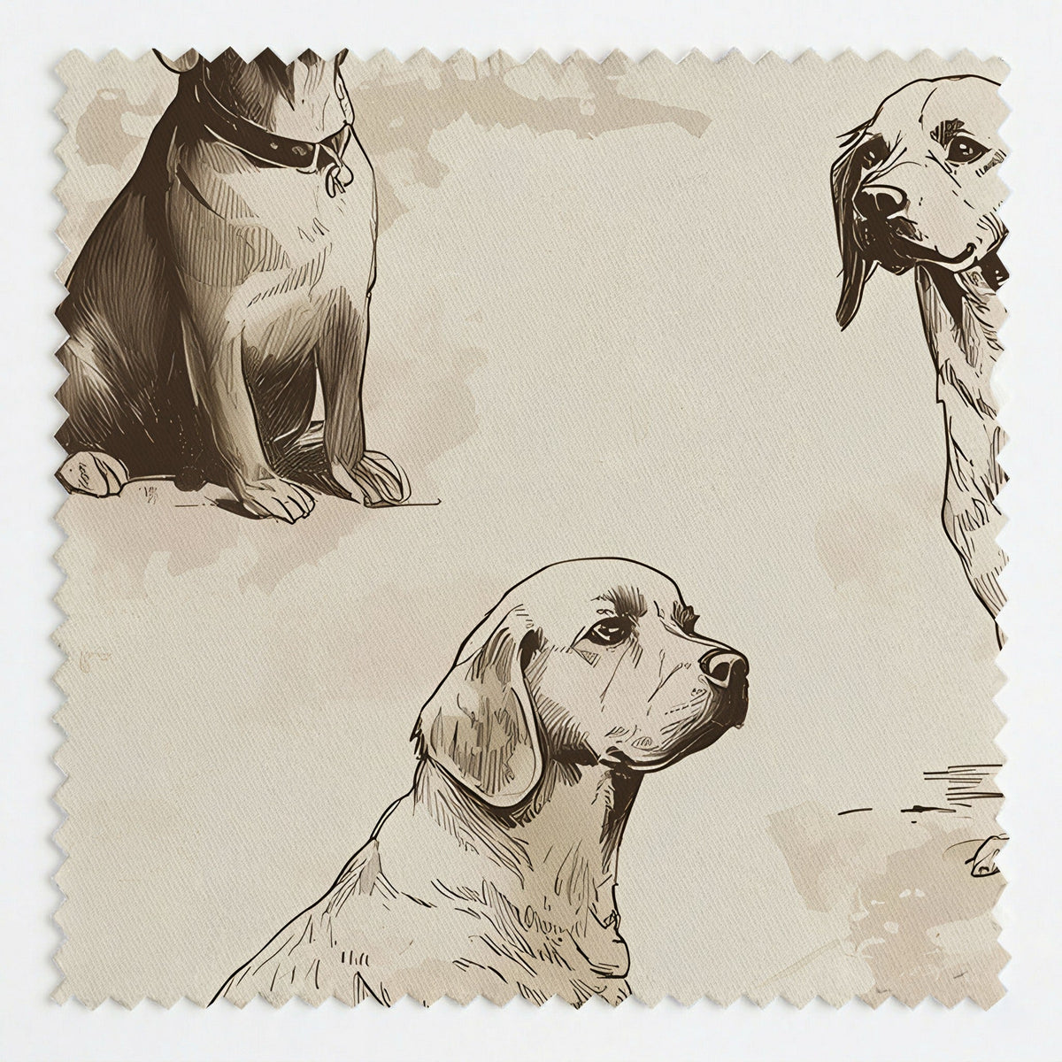 Country Companions - Fabric - Painted Paper