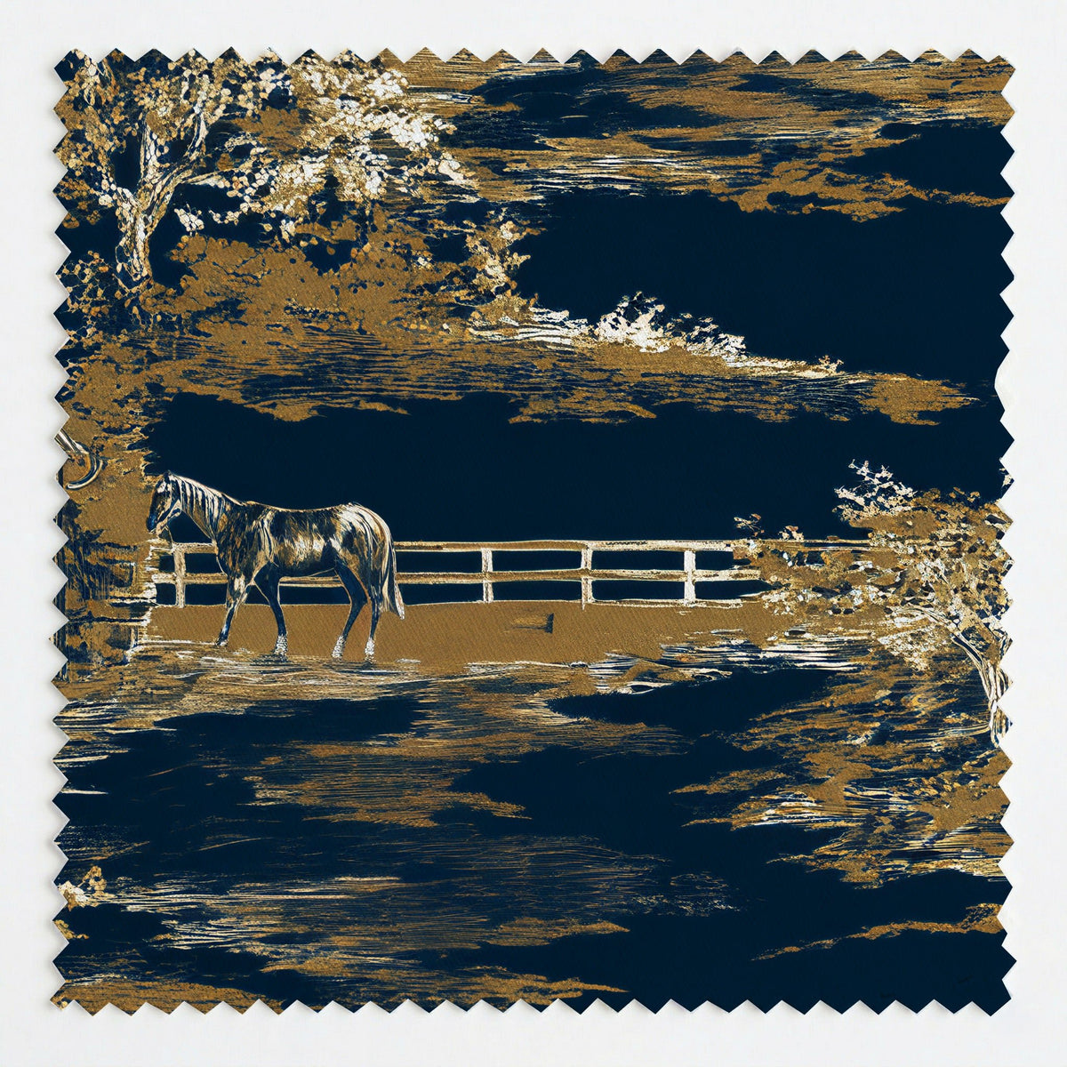 Countryside Toile - Fabric - Painted Paper