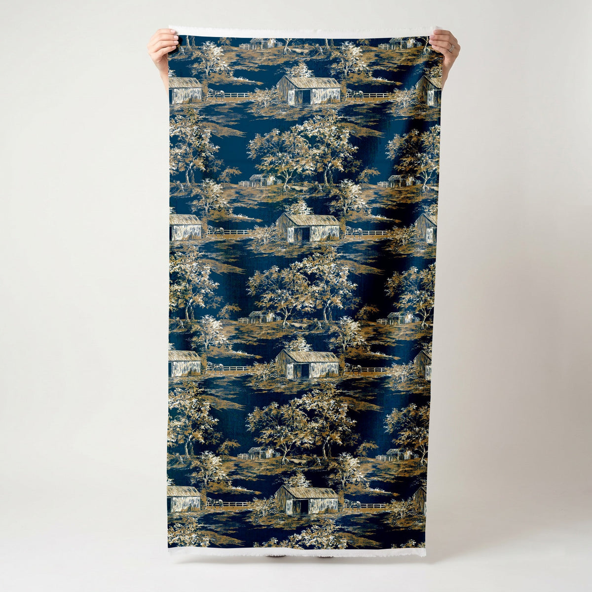 Countryside Toile - Fabric - Painted Paper