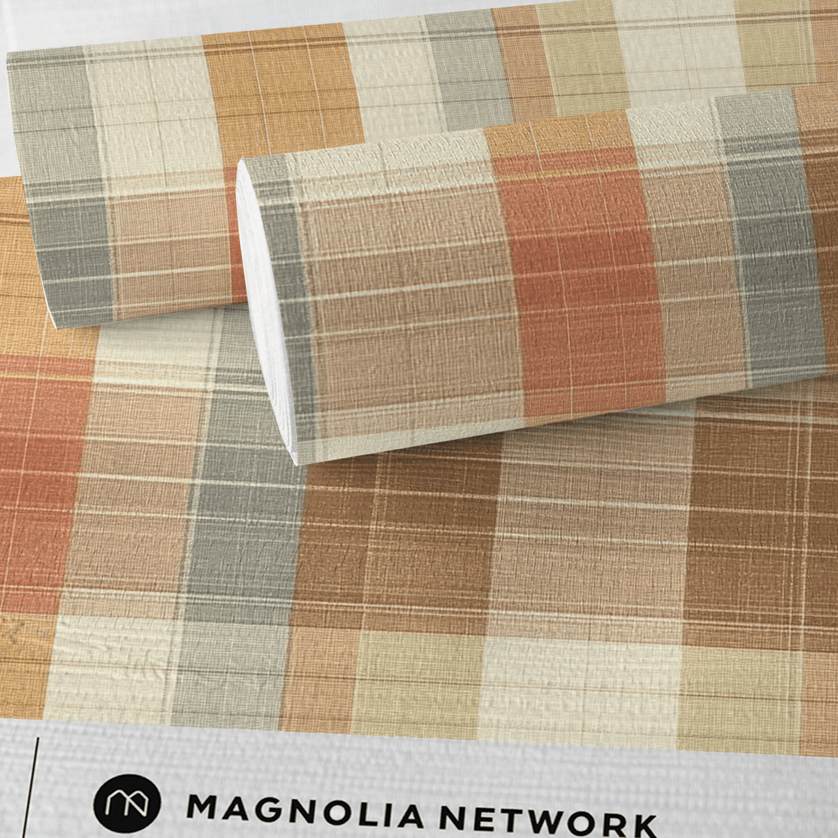 Cozy Cottage Faux Grasscloth Wallpaper - Painted Paper