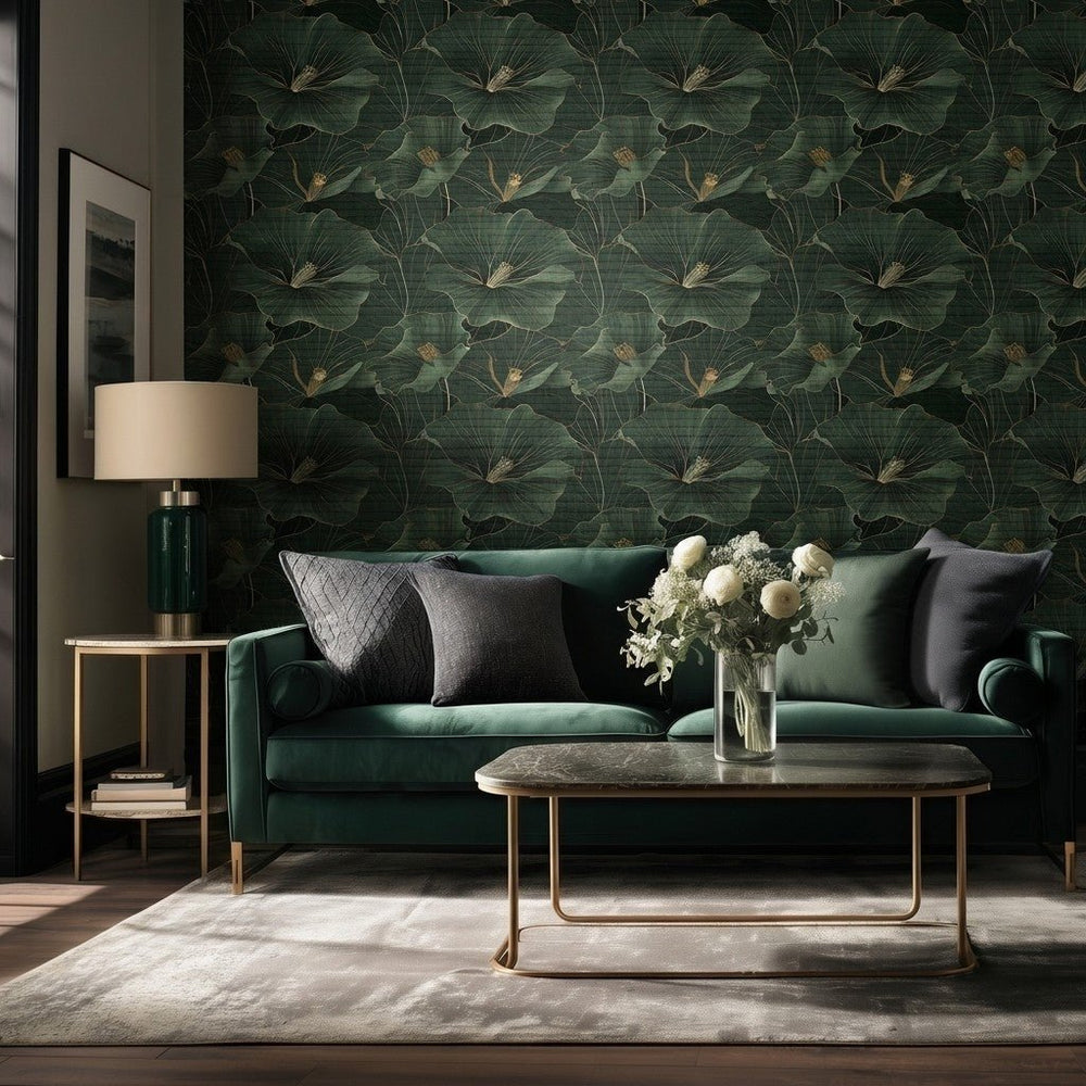 Cressida Faux Grasscloth Wallpaper - Painted Paper