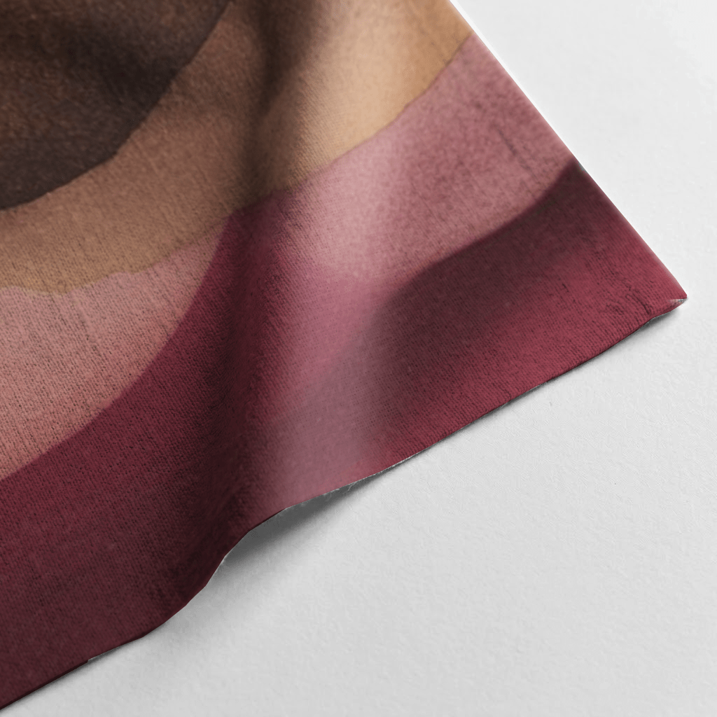 Crimson Haze - Tapestry - Painted Paper