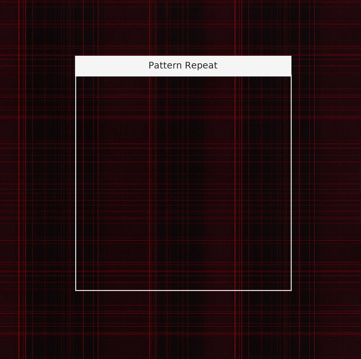 Crimson Tartan - Fabric - Painted Paper