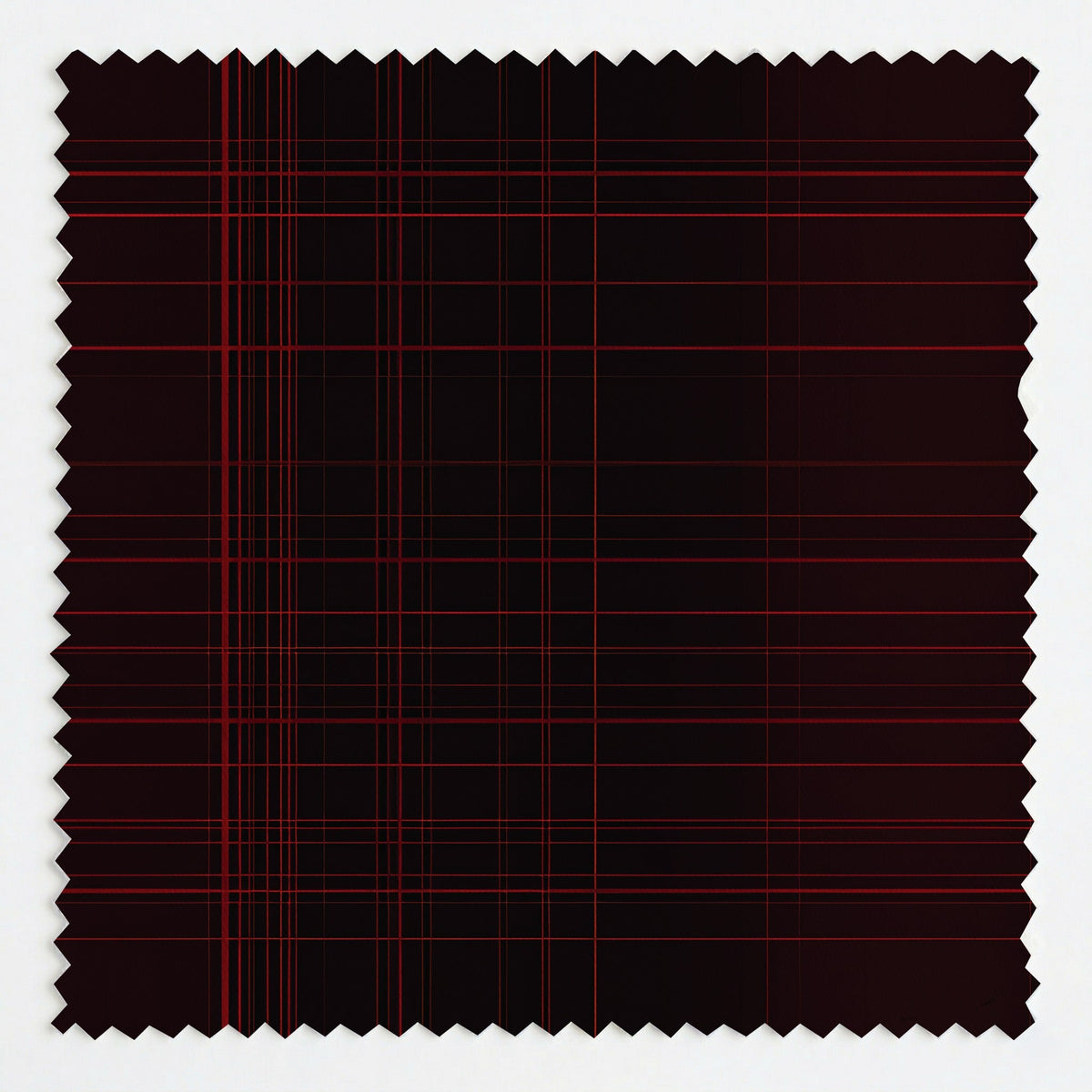 Crimson Tartan - Fabric - Painted Paper