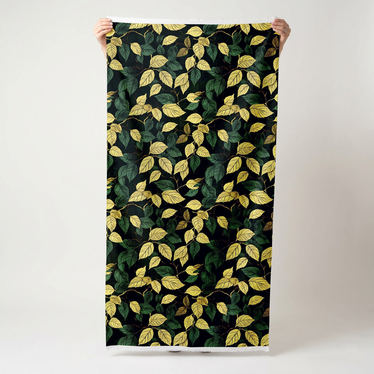 Crisp Morning - Fabric - Painted Paper