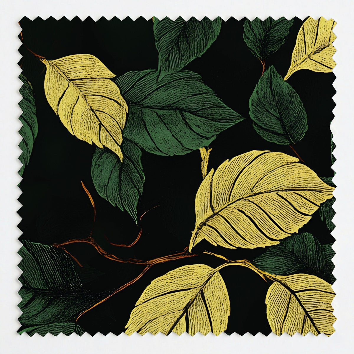 Crisp Morning - Fabric - Painted Paper