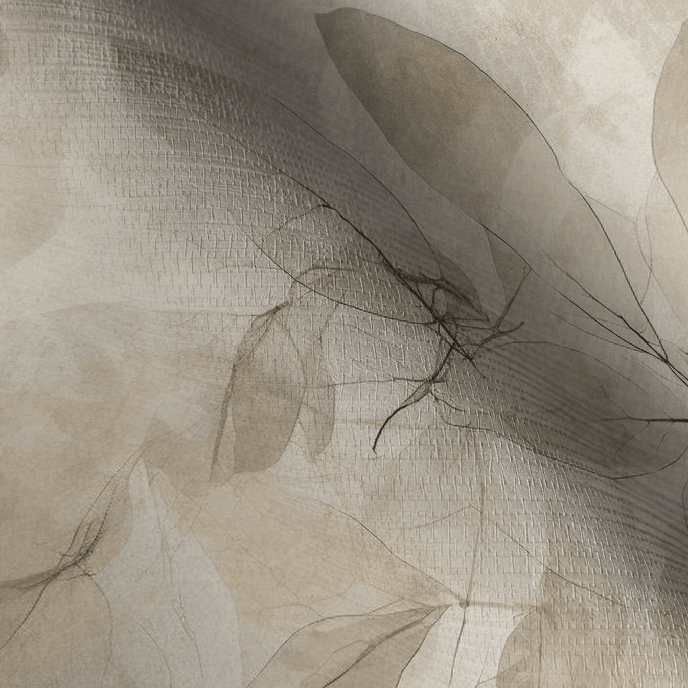 Cru Faux Grasscloth Wallpaper - Painted Paper