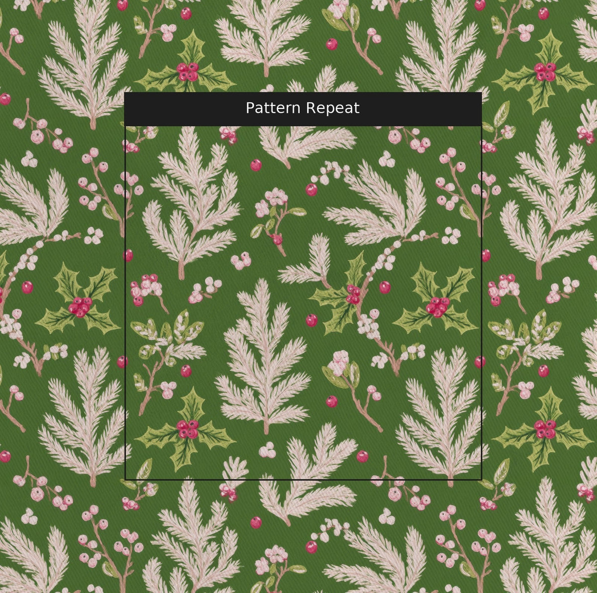 Cypress Grove - Fabric - Painted Paper