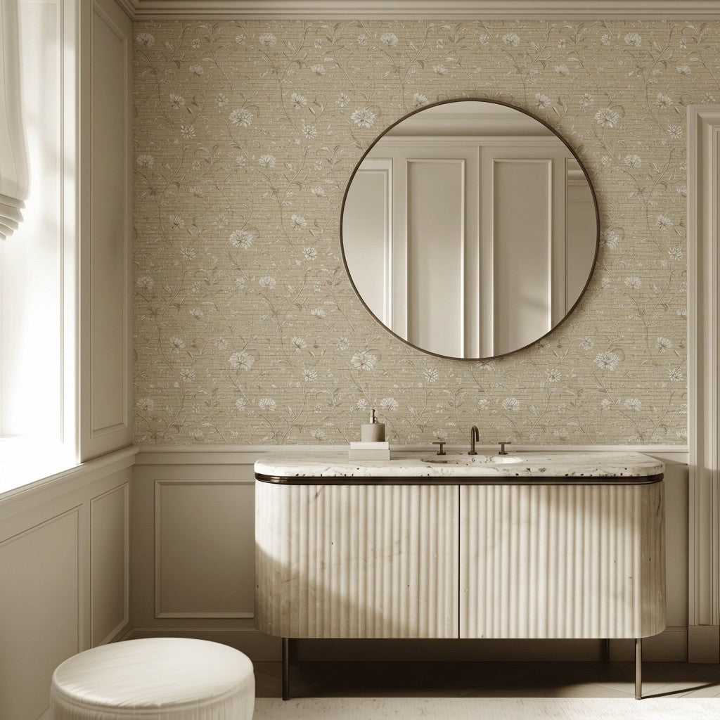 Laura Lynn Faux Grasscloth Wallpaper