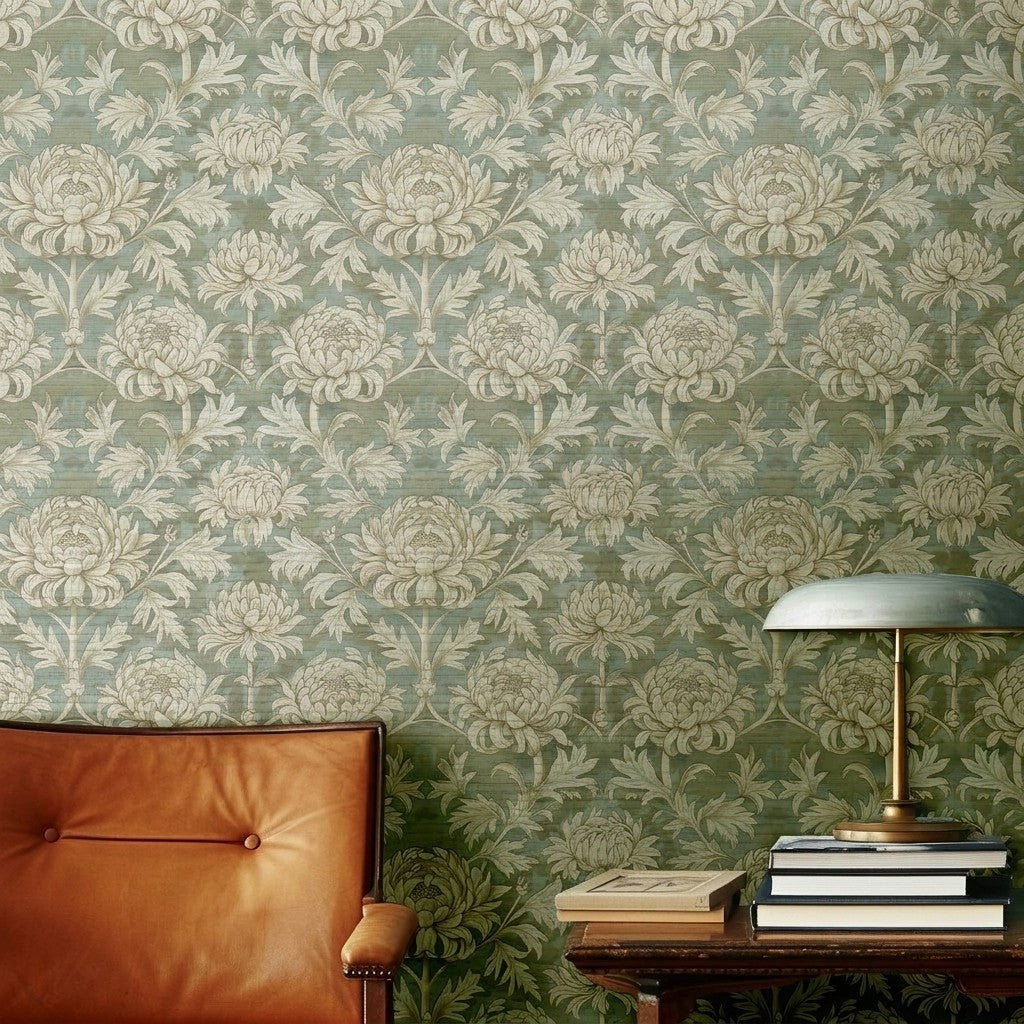 Julia Faux Grasscloth Wallpaper