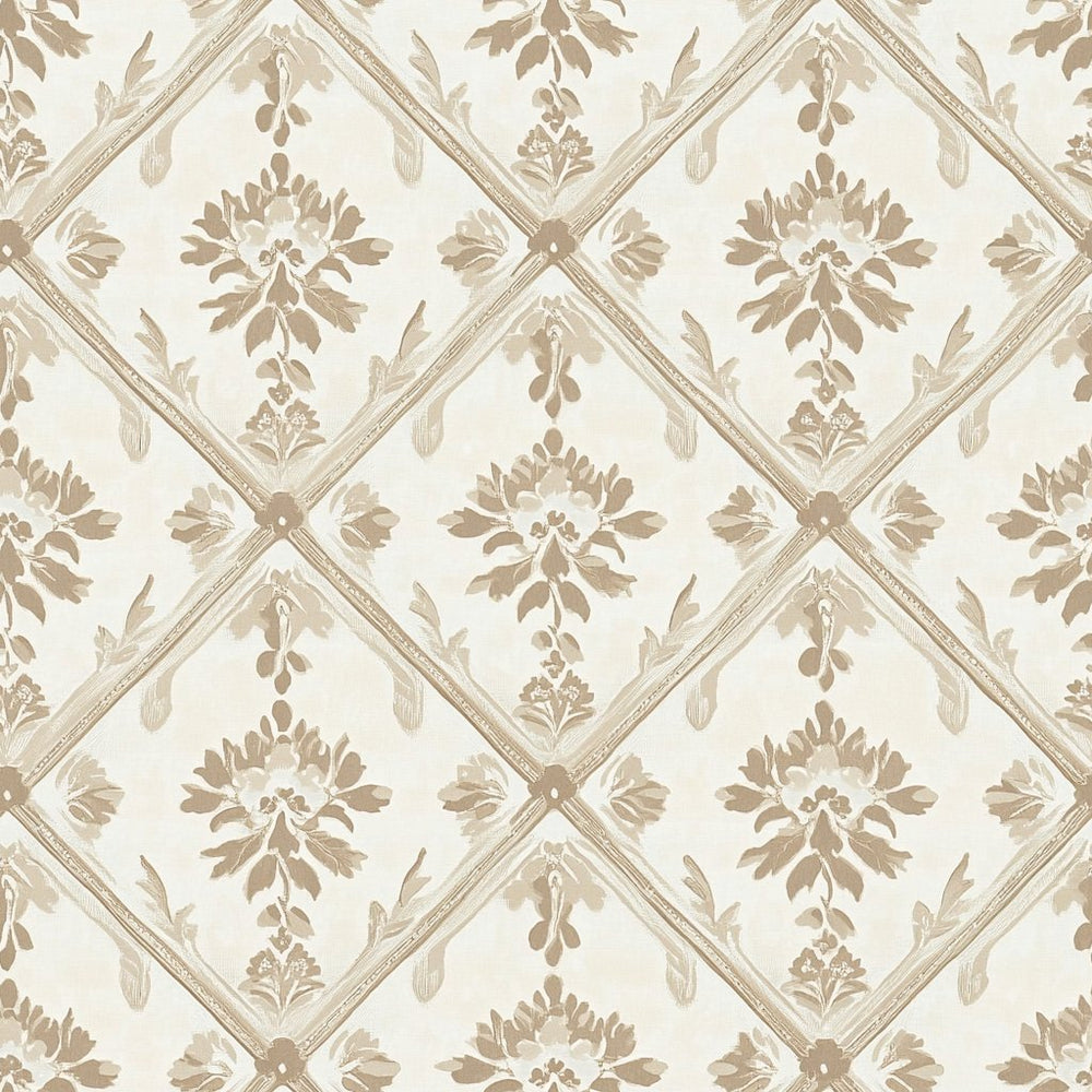 Damask Charm - Painted Paper