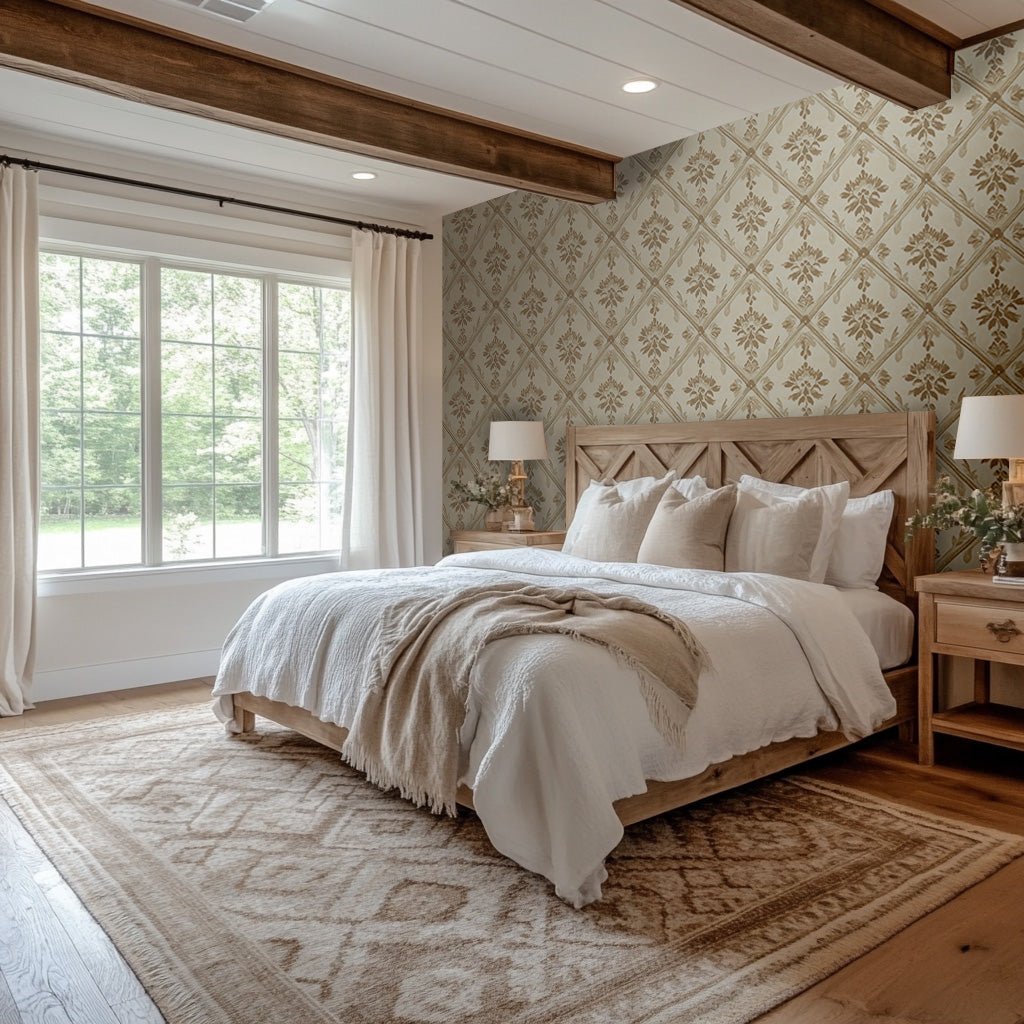 Damask Charm - Painted Paper