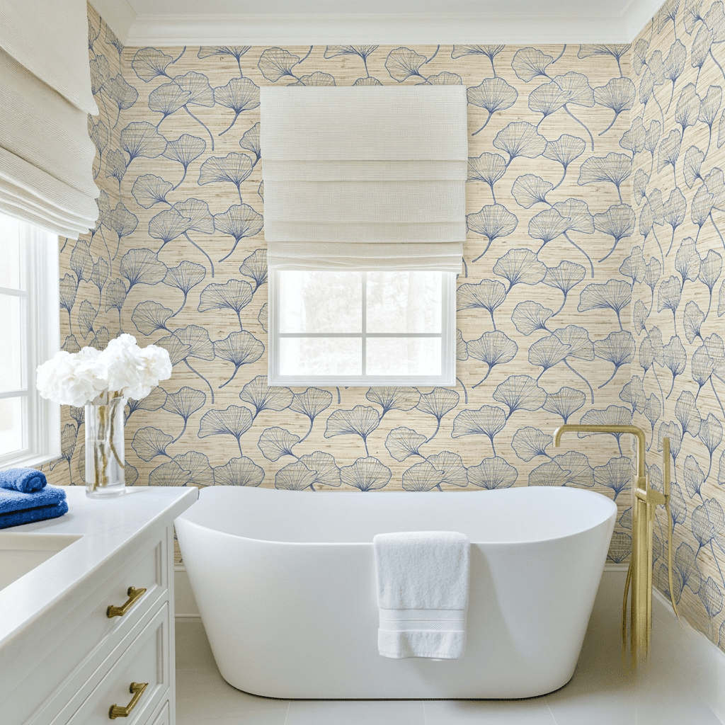 Darien Faux Grasscloth Wallpaper - Painted Paper
