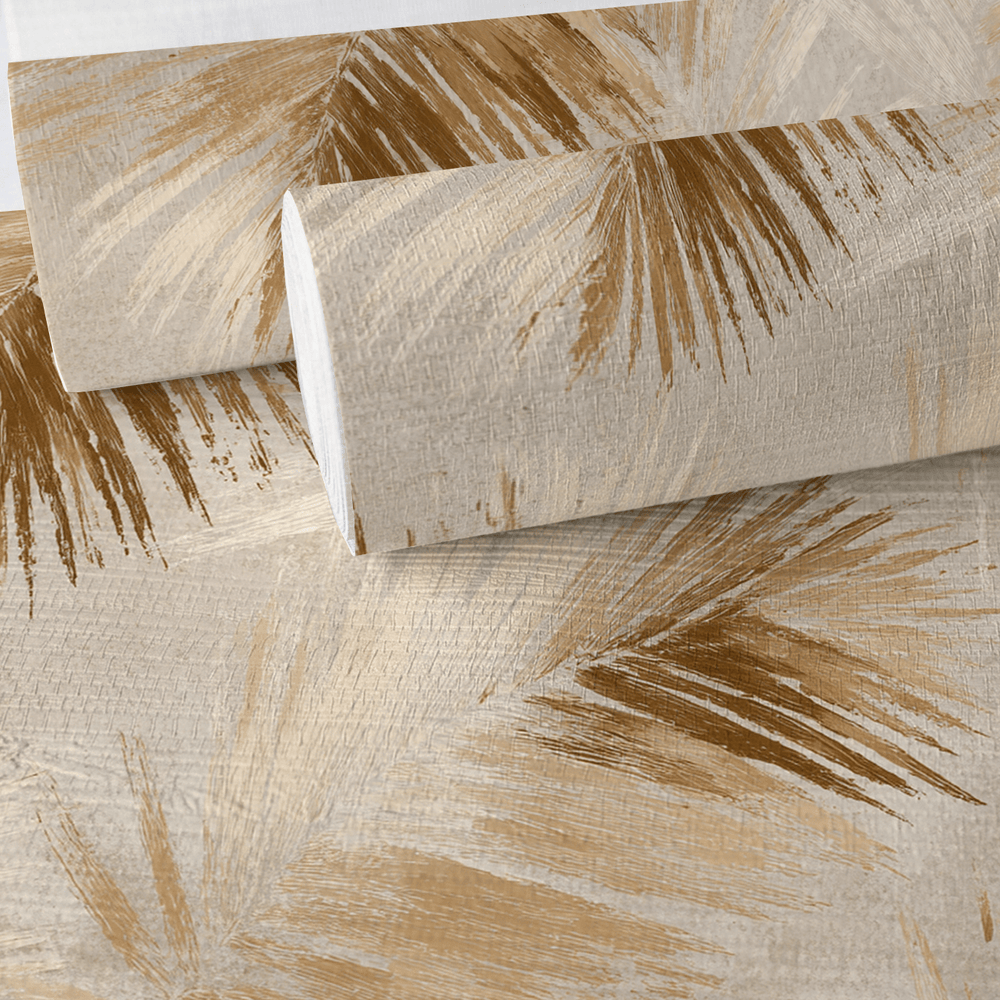 Daybreak Faux Grasscloth Wallpaper - Painted Paper